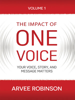 cover image of The Impact of One Voice, Volume 1